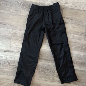 Marmot Pants Women’s XS Percip Full Zip Black Waterproof Rain Gear Hiking